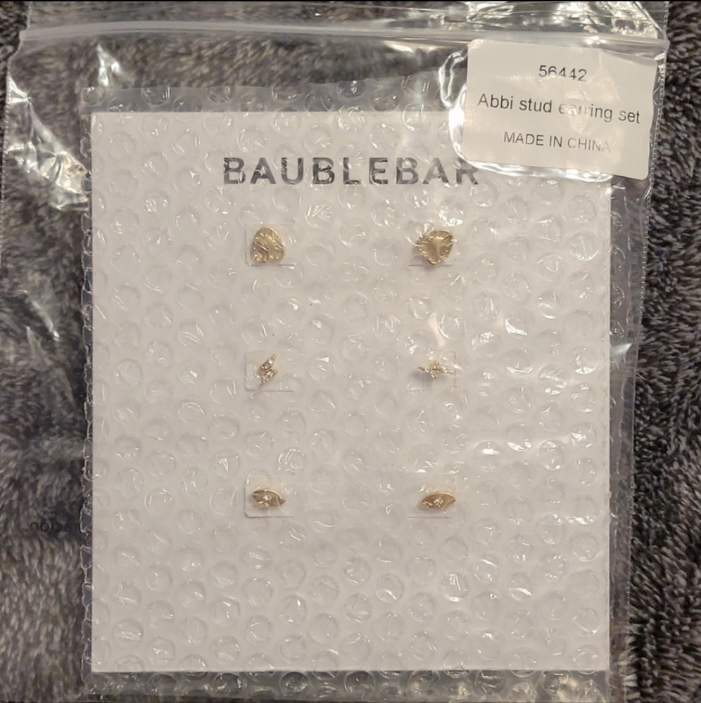 BaubleBar Mix & Match Earring Trio - Picture 2 of 3